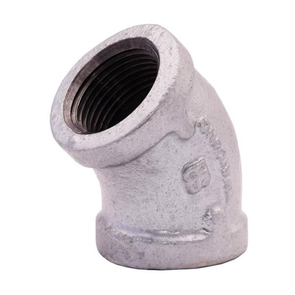 2'' GALVANIZED 45 ELBOW