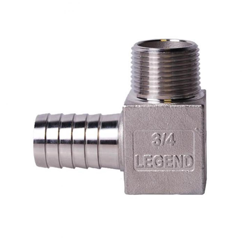 1'' x 3/4'' SS HYDRANT ELBOW