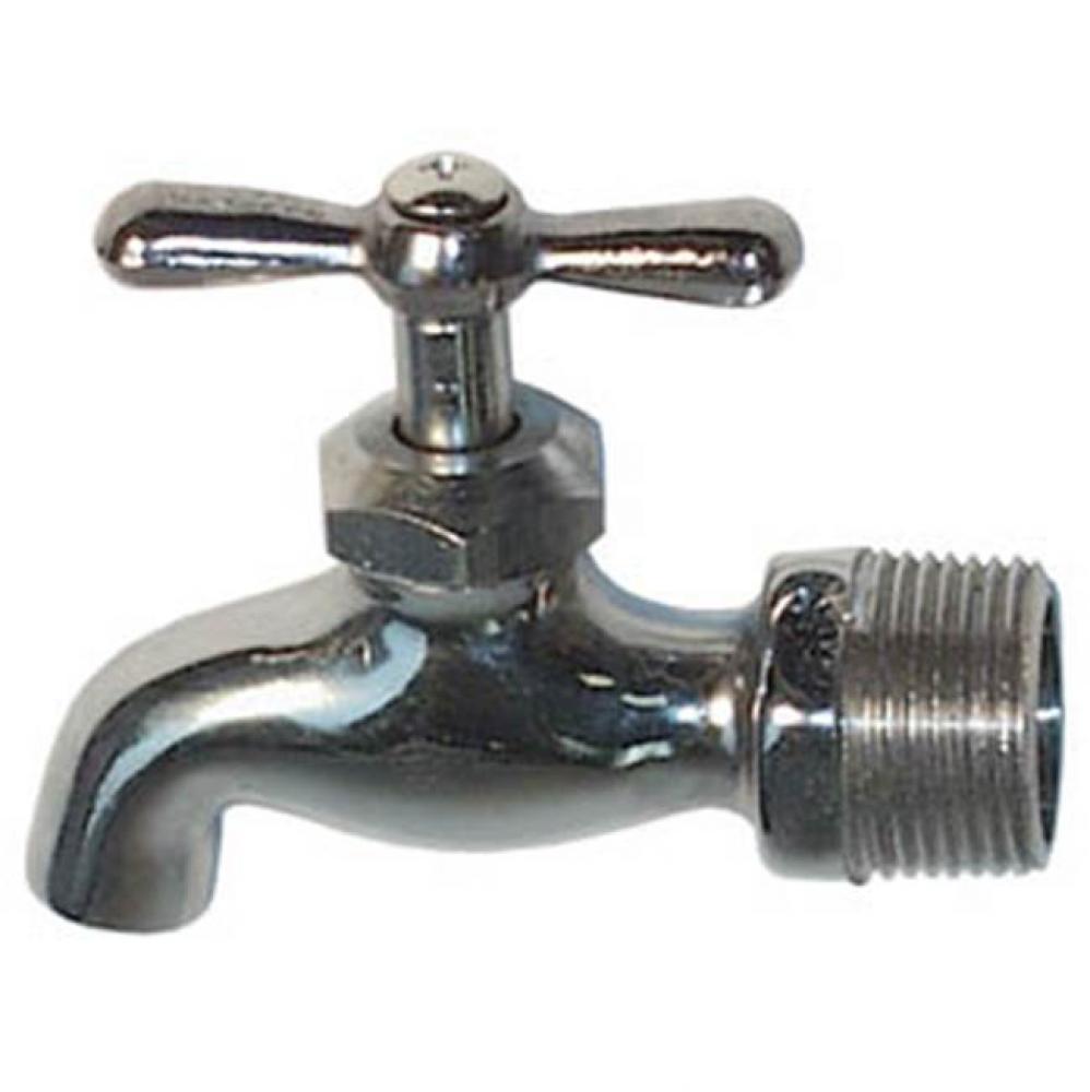 1/2'' T-532CP CHROME HOSE BIBB