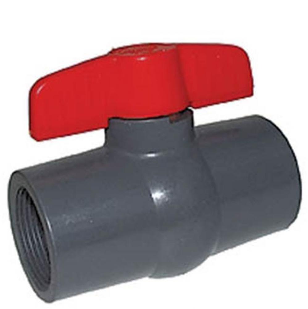 1/2'' T-602 PVC BALL VALVE
