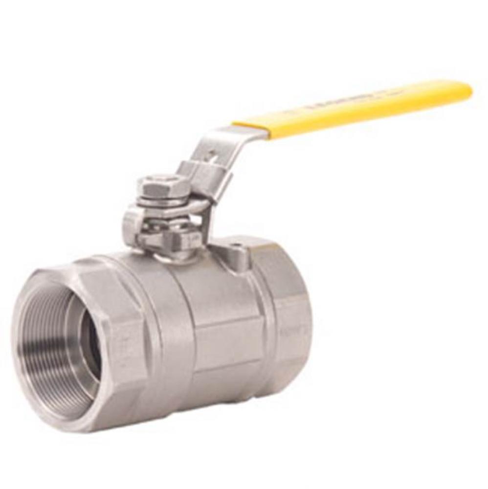 1-1/2'' T-715 S.S. BALL VALVE