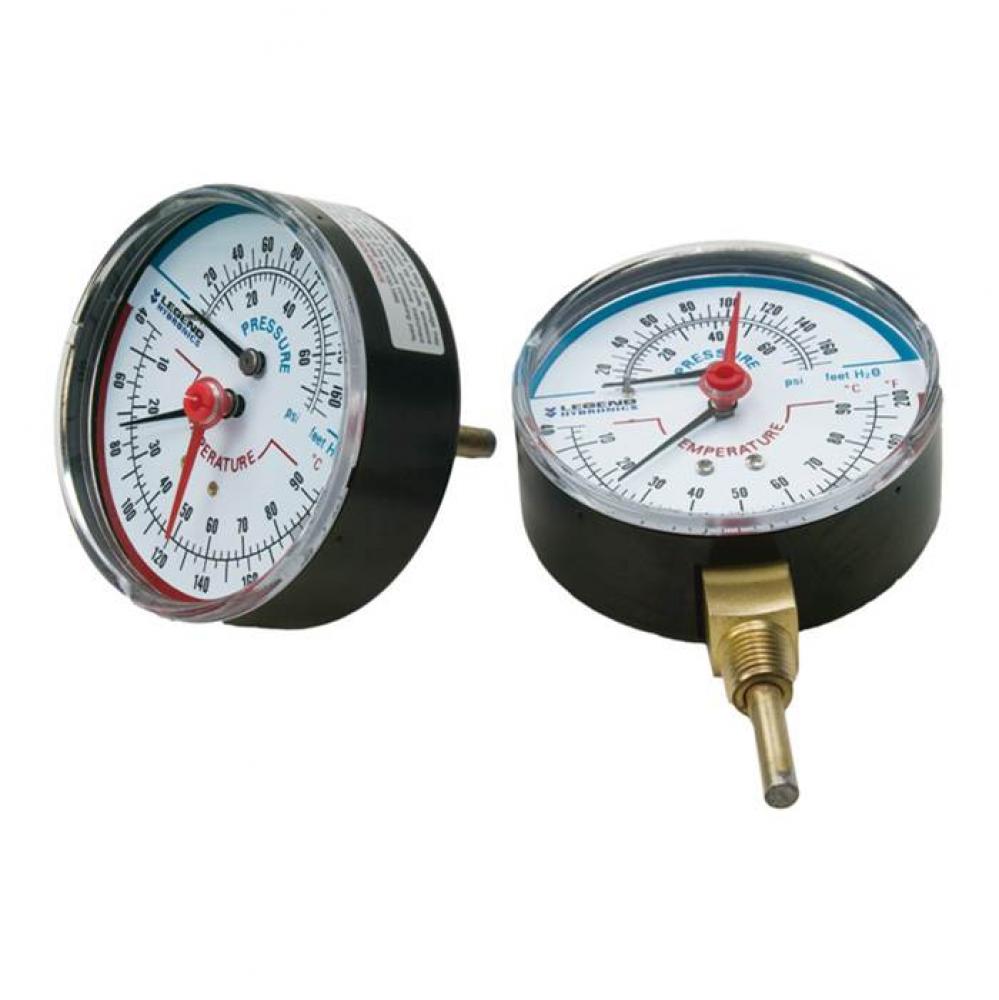 1/2'' BOTTOM MOUNT T & P GAUGE
