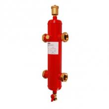 Legend Valve 800-836F - 1-1/4'' FNPT (Female) HS-808 Hydraulic Separator w/ Air Vent, Check, Fill & Purge Va