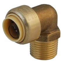 Legend Valve 456-074NL - 3/4'' Push x MNPT InstaLoc II Elbow