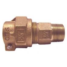 Legend Valve 313-208NL - 2'' T-4300NL No Lead Bronze Pack Joint (CTS)x MNPT Coupling