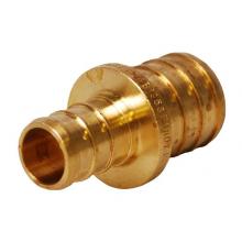 Legend Valve 460-525NL - 1/2'' x 3/8'' PEX Reducing Coupling No Lead/ DZR Forged Brass Fitting