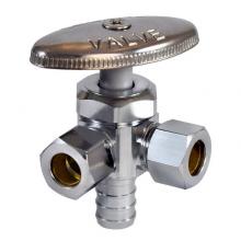 Legend Valve 114-406NL - 1/2 PEX x 3/8  x 3/8  T587N L