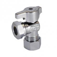 Legend Valve 114-654NL - 5/8OD T593 NL CHROME STOP