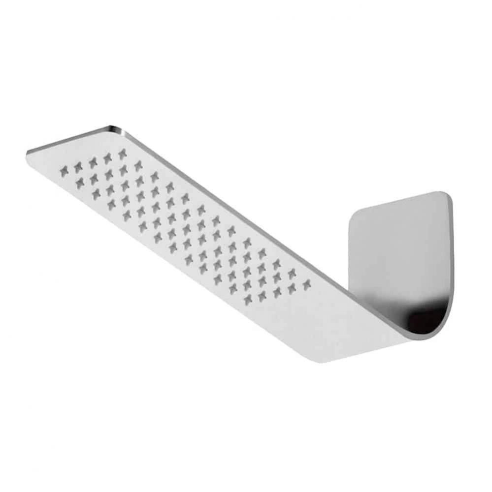 Shower Head: 16'' x 4-3/4'' Wall Mount