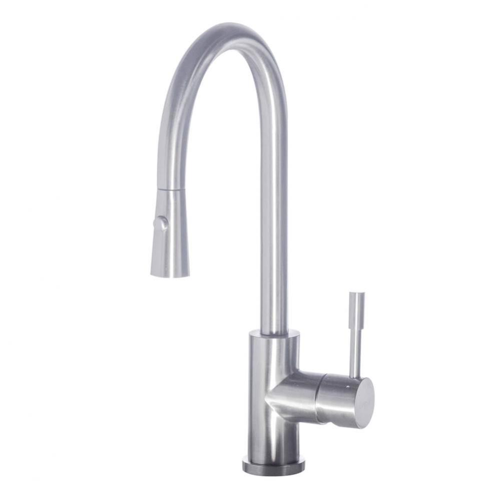 Single Hole Faucet Ceramic Cartridge Two Function Spray Head