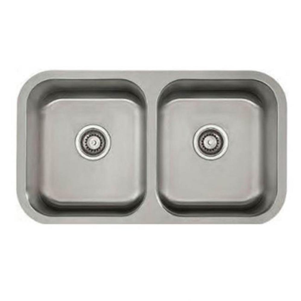 Equal Double Bowl Undermount