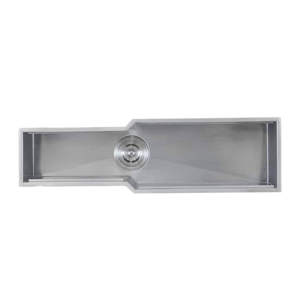 Undermount Single Bowl Includes Cutting Board and Accessories 31-1/2'' x 9'' x