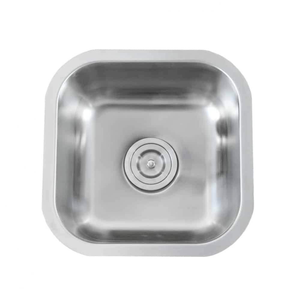 Undermount Single Bowl 16'' x 16'' x 8''
