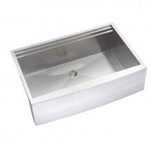 Lenova SS-AP2LE-S33 - Undermount Single Bowl 32-7/8'' x 22-4/5'' x 10''