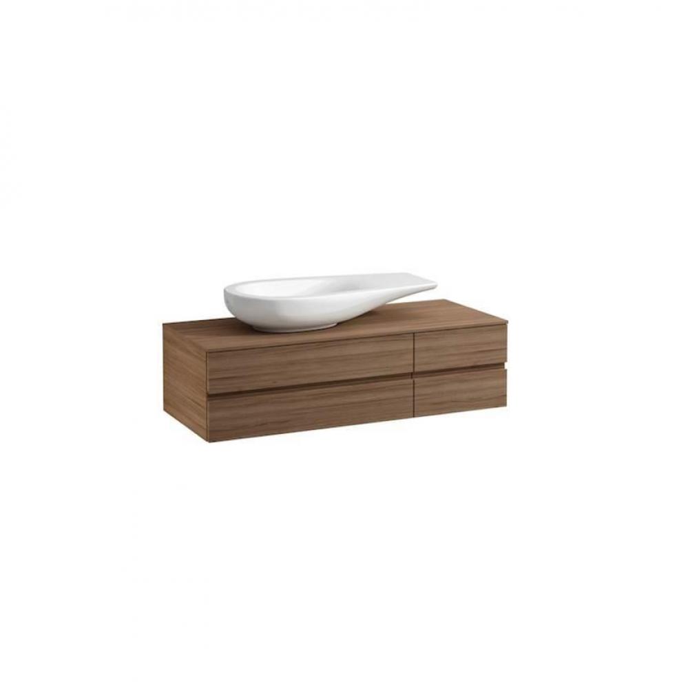 Vanity unit 1200 for washbasin 8.1897.3 with cut-out left