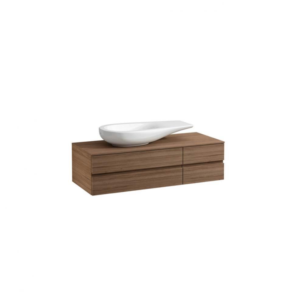Vanity unit 1200 for washbasin 8.1897.3 with cut-out right