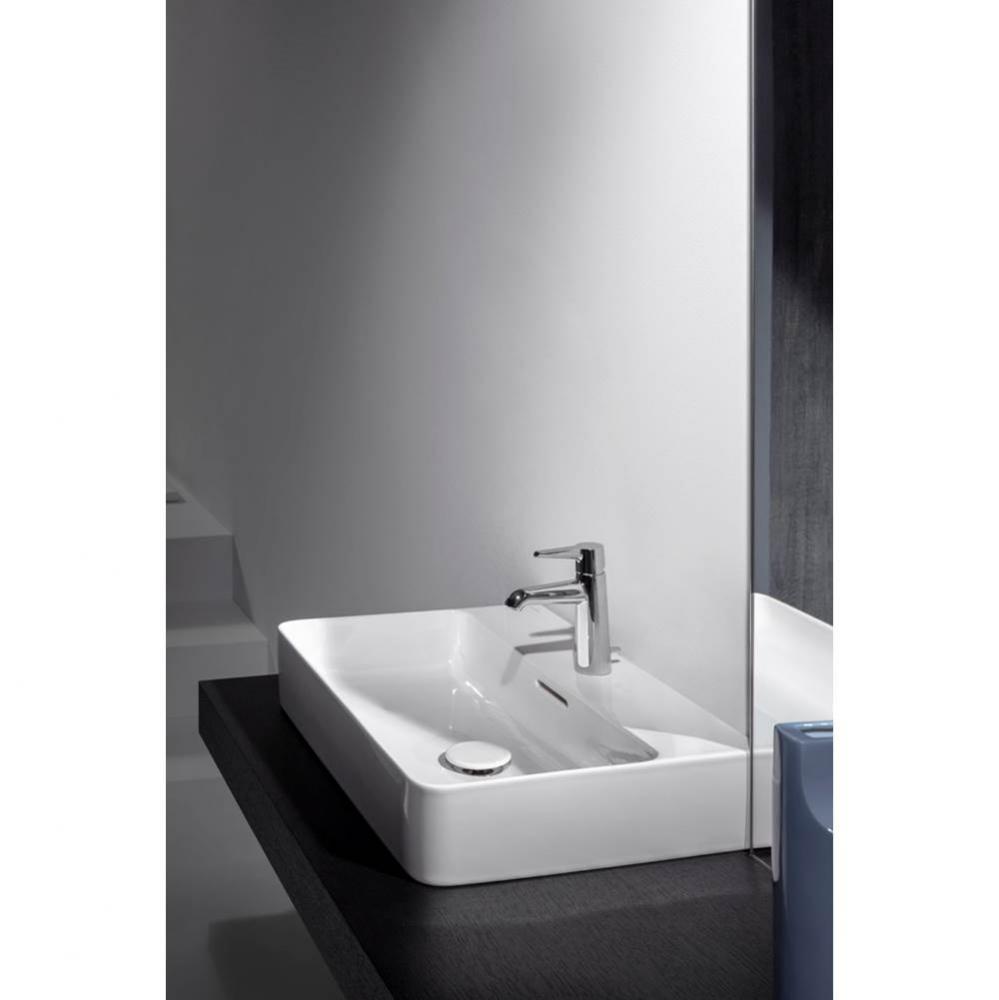 Washbasin Undersurface Ground, 950 x 420 x 115, with one tap hole, undersurface ground, SaphirKera