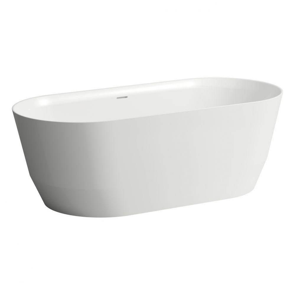 Freestanding Bathtub, Marbond material glossy finish