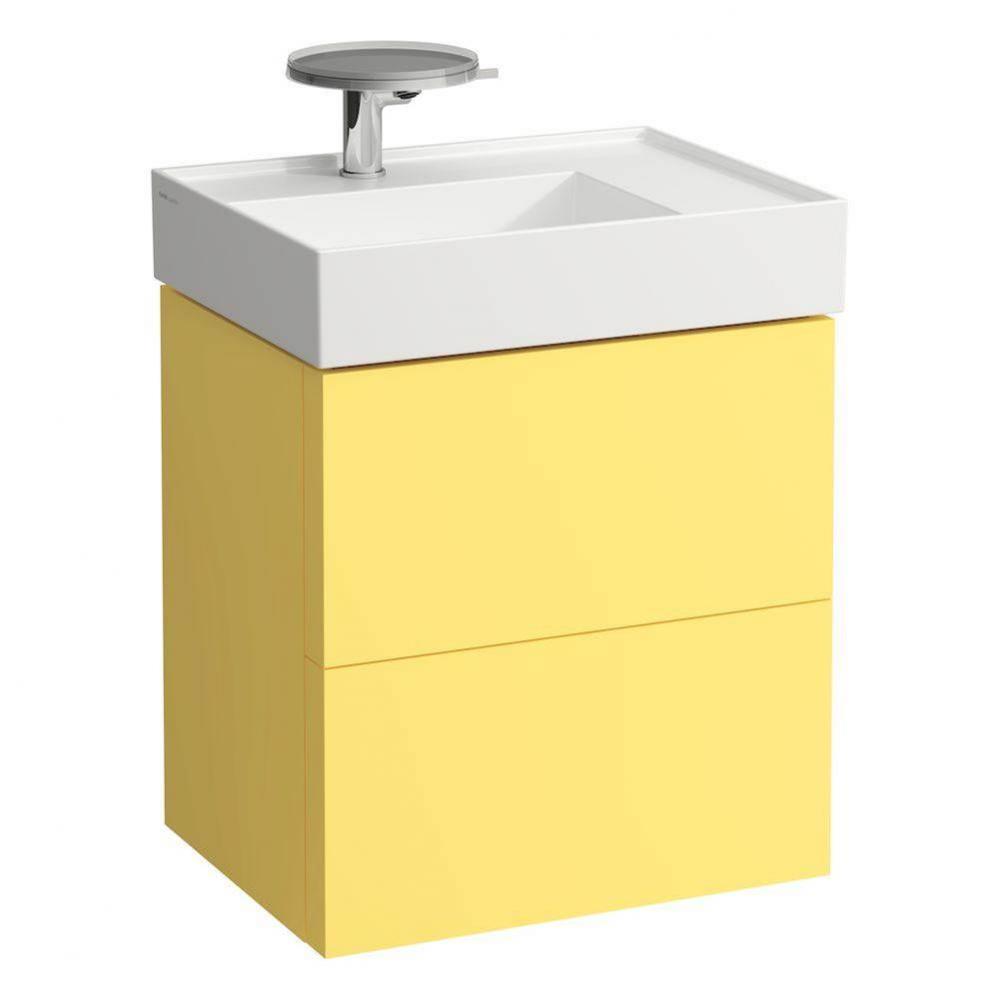 Vanity Only with two drawers for washbasin shelf right 810334 (incl. organiser)