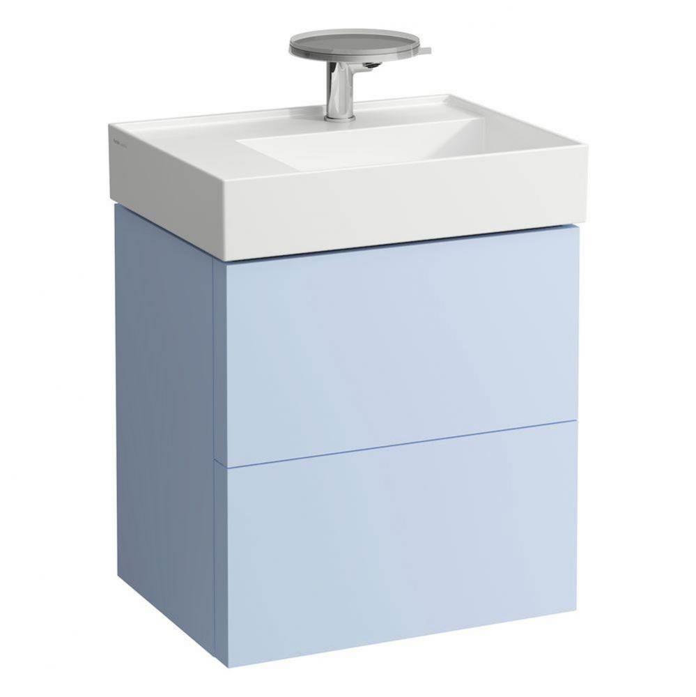 Vanity Only with two drawers for washbasin shelf left 810335 (incl. organiser)