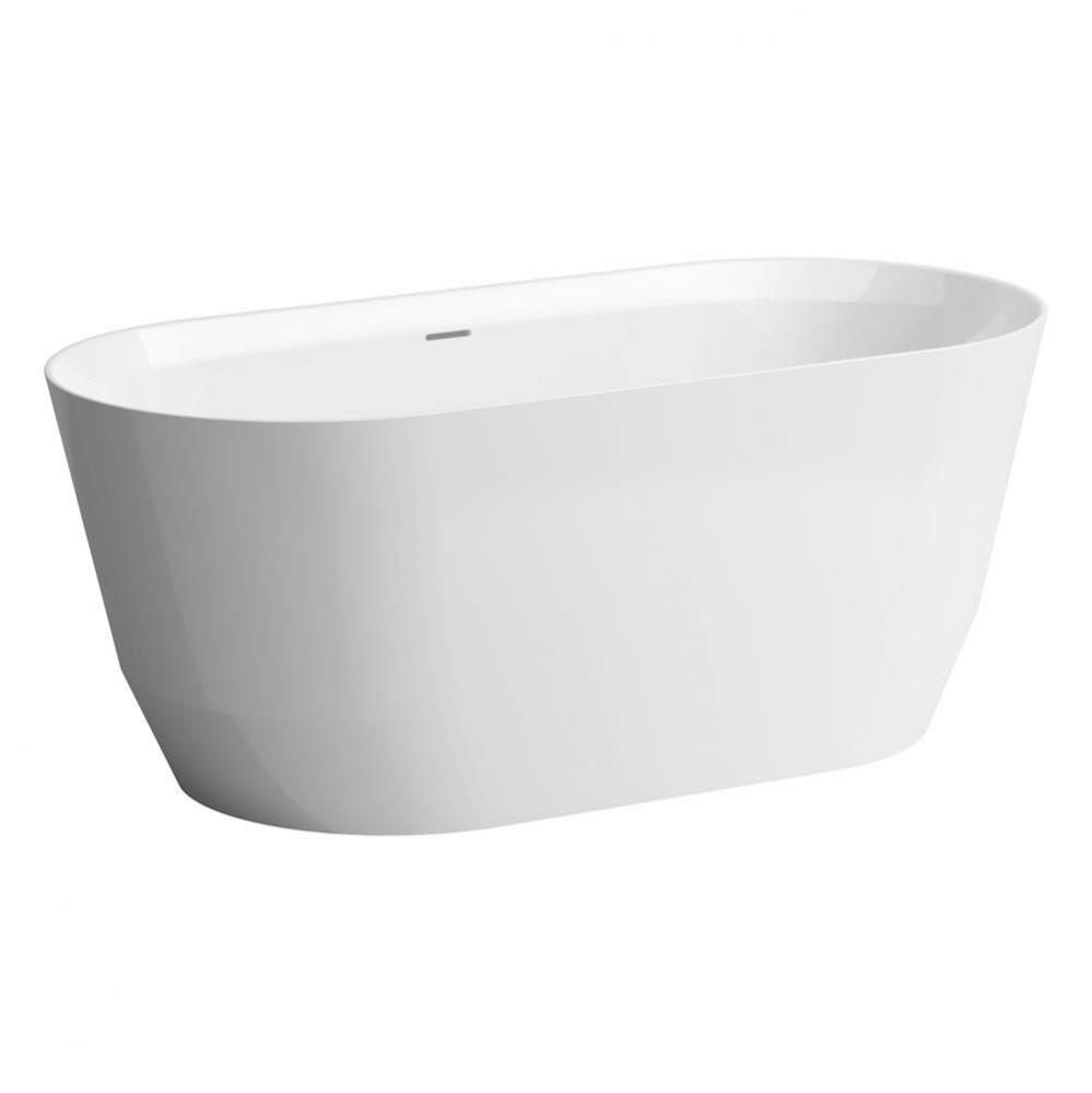 Freestanding Bathtub, Marbond material glossy finish