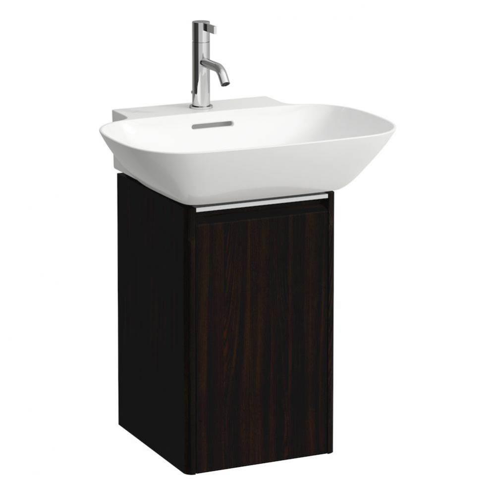 Vanity Only, 1 door, left hinged, 1 internal shelf, matching countertop washbasin 810302