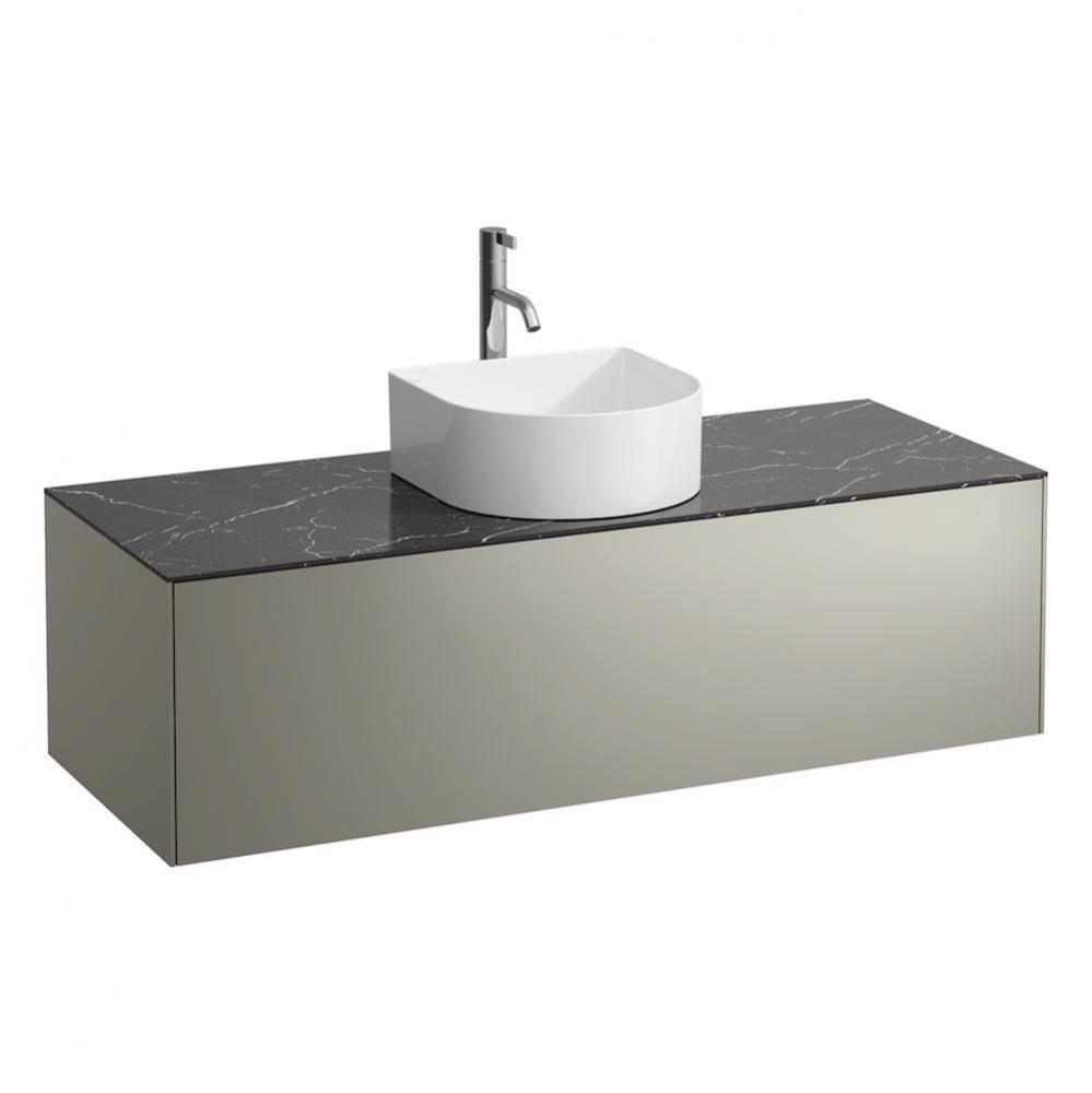Drawer element Only, 1 drawer, matching bowl washbasins 812340, 812341, 812342, 812343, centre cut