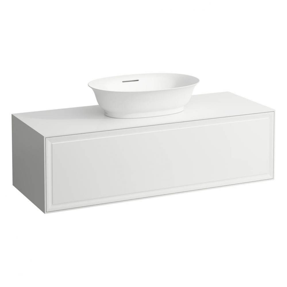 Drawer element Only, 1 drawer, with centre cut-out, matches bowl washbasins 812852, 812853