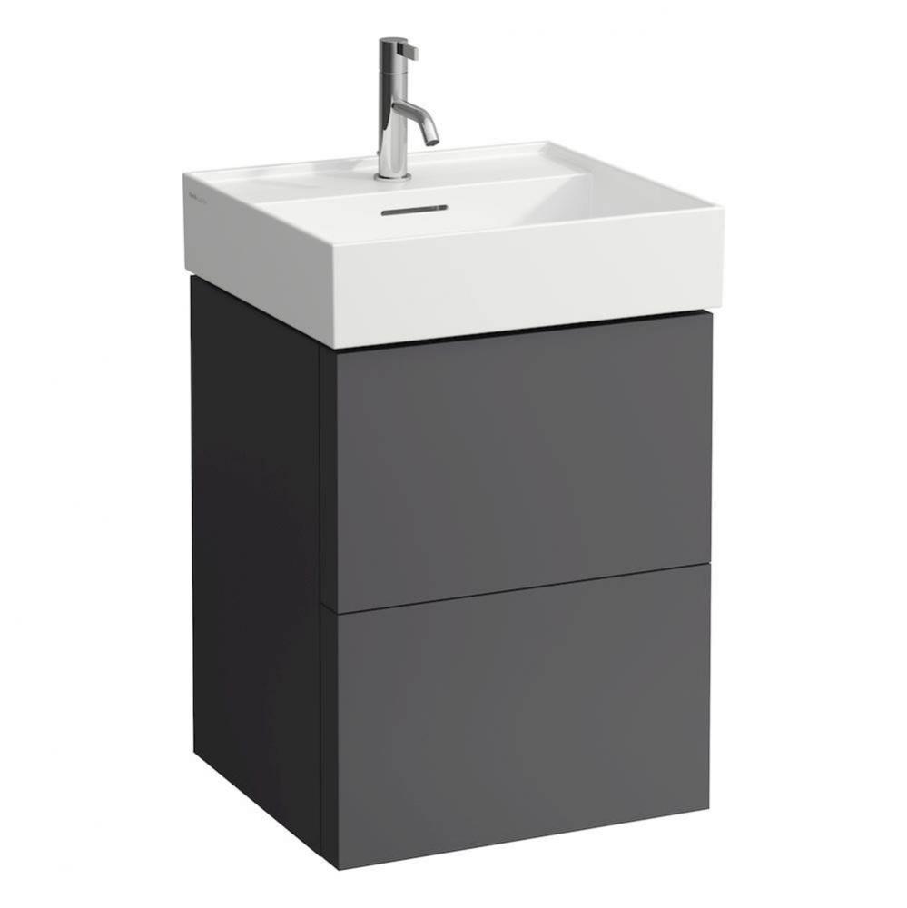 Vanity Only with two drawers for washbasin 810332 incl. organiser)