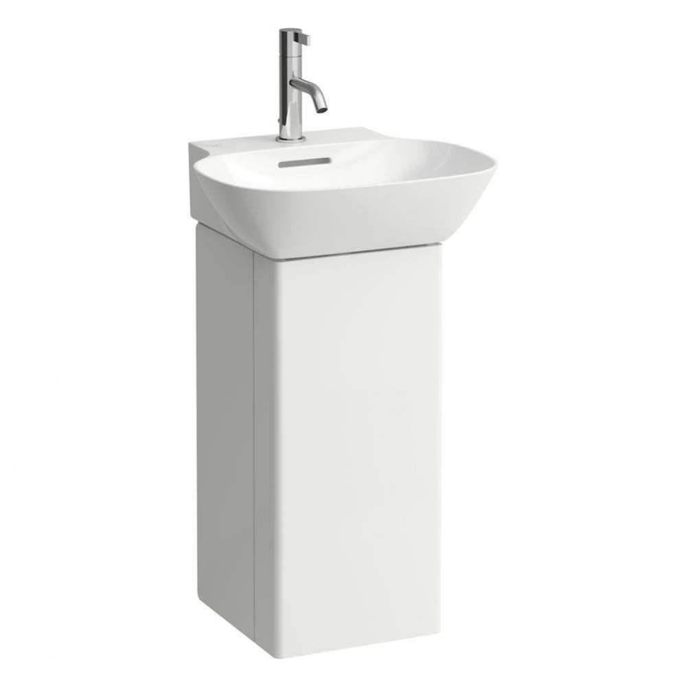 Vanity Only, 1 aluminum door, door hinge right, with 2 shelves in the door, 1 shelf in the box, ma