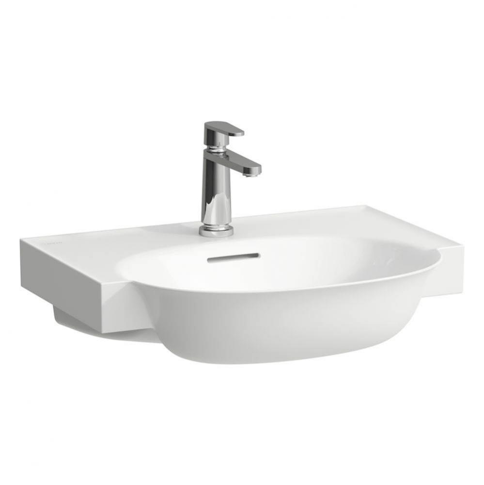 Washbasin Console, wall mounted - Optional ceramic drain & cover