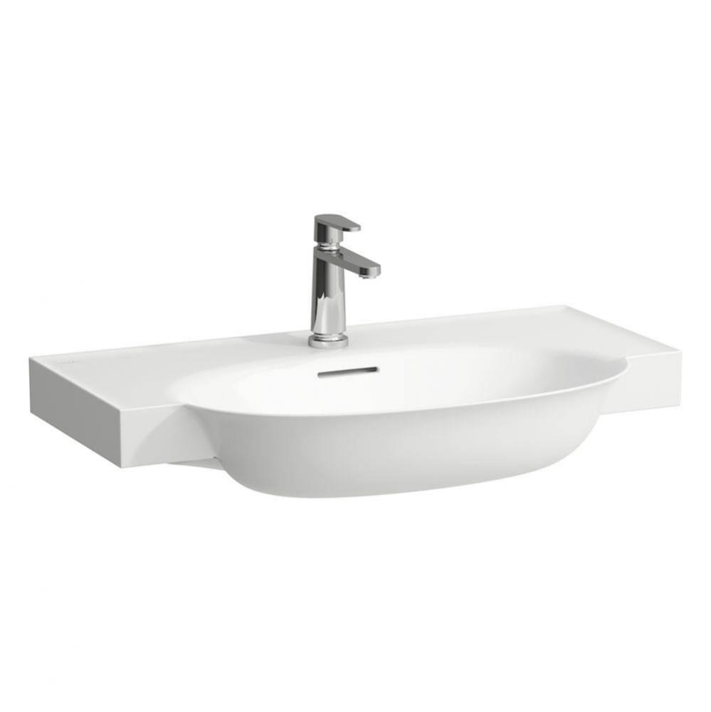 Washbasin Console, wall mounted - Optional ceramic drain & cover