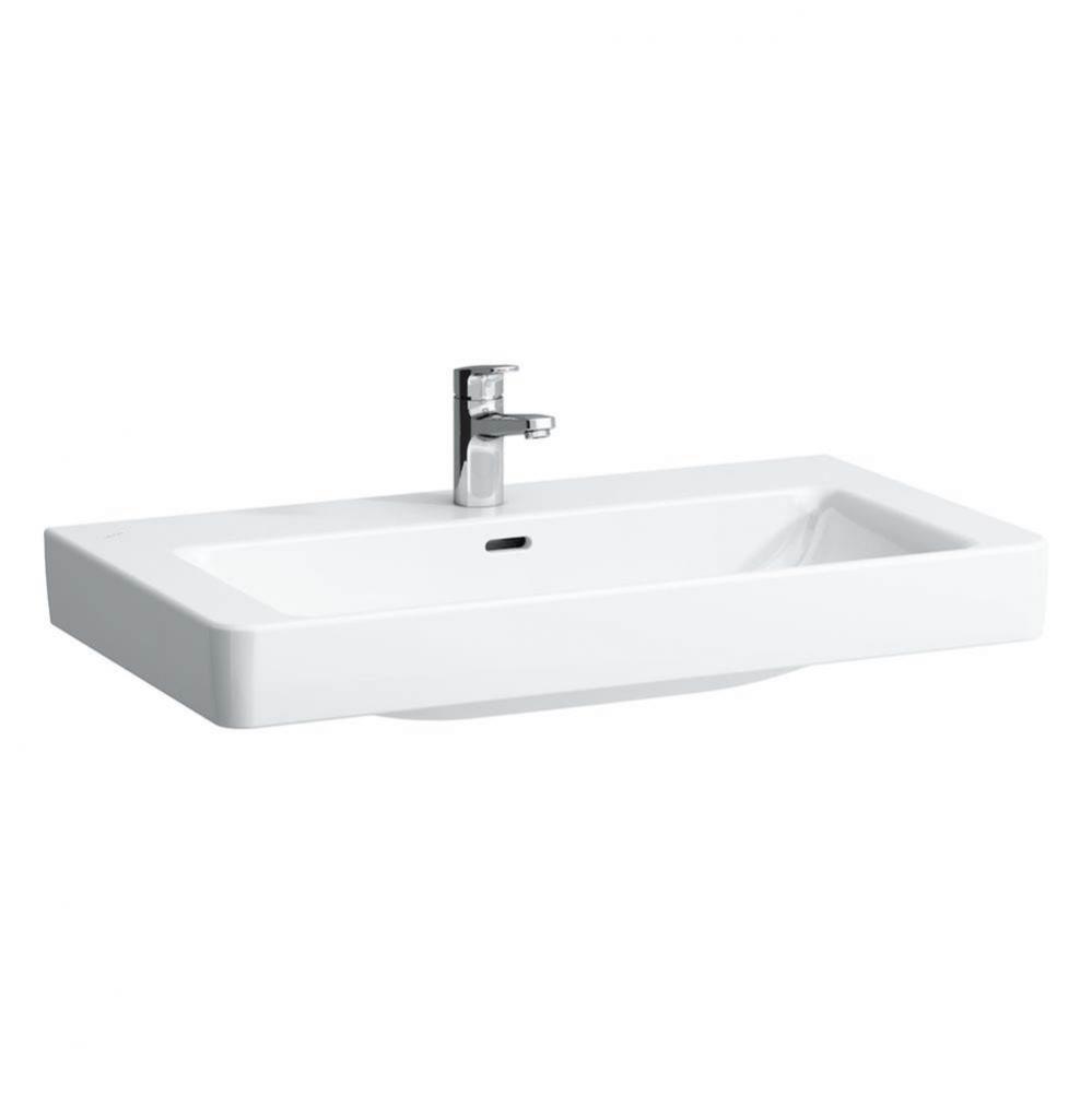 Washbasin, wall mounted