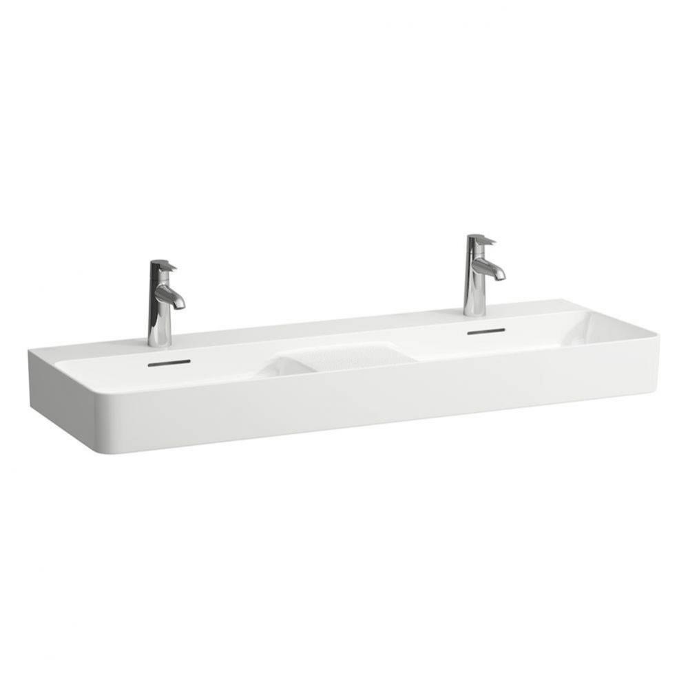 Double Washbasin, wall mounted