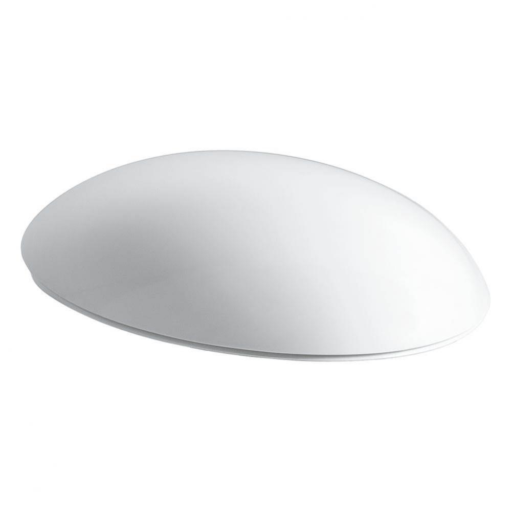 Seat with cover, removable, with slow lowering system