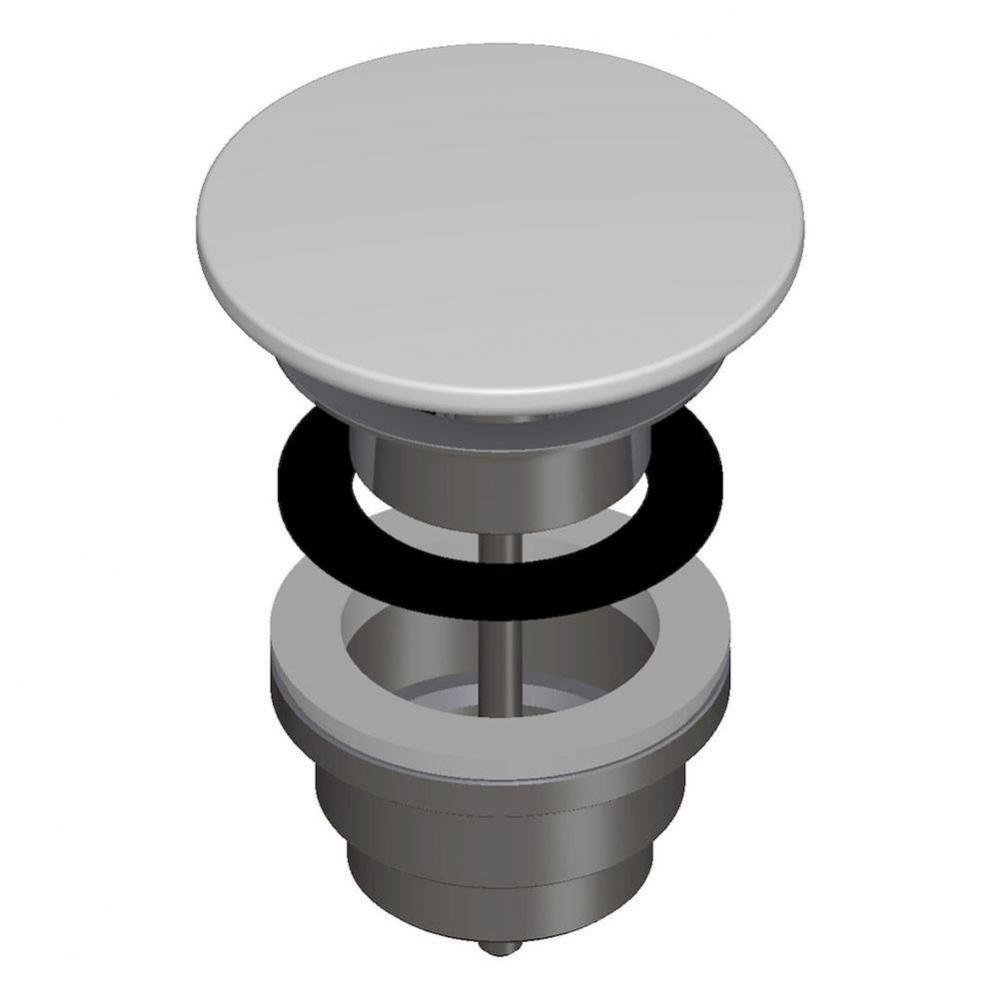 Open waste valve with SaphirKeramik cover