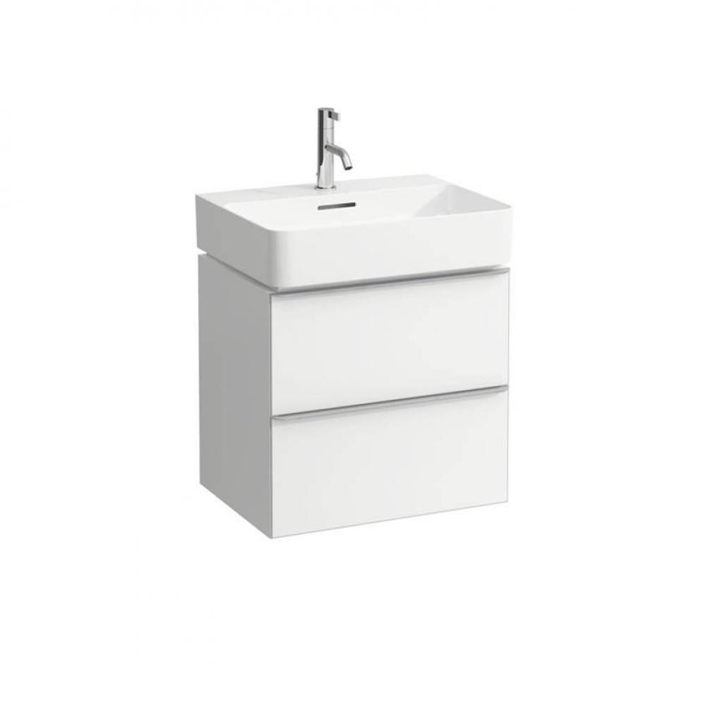 Washbasin, 550 x 420 x 115, with one tap hole, SaphirKeramik