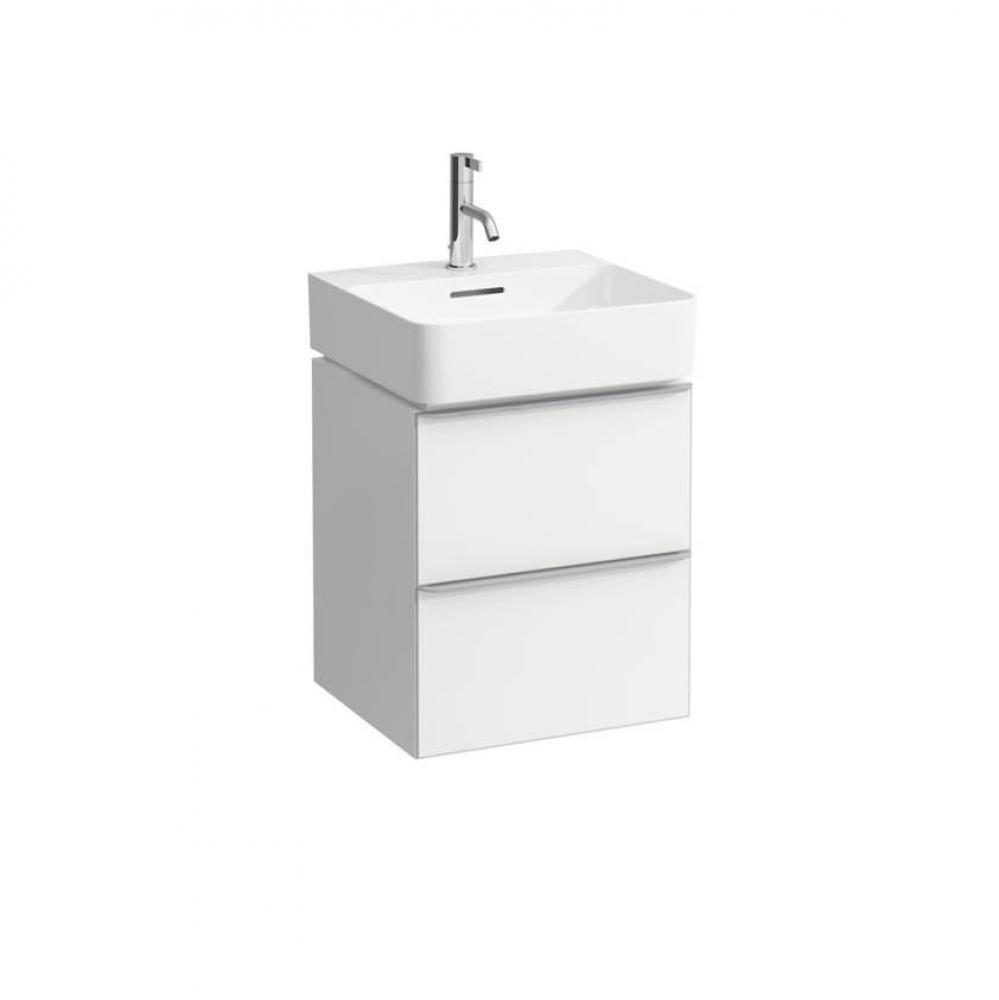 Small Washbasin, 450 x 420 x 115, with one tap hole, SaphirKeramik