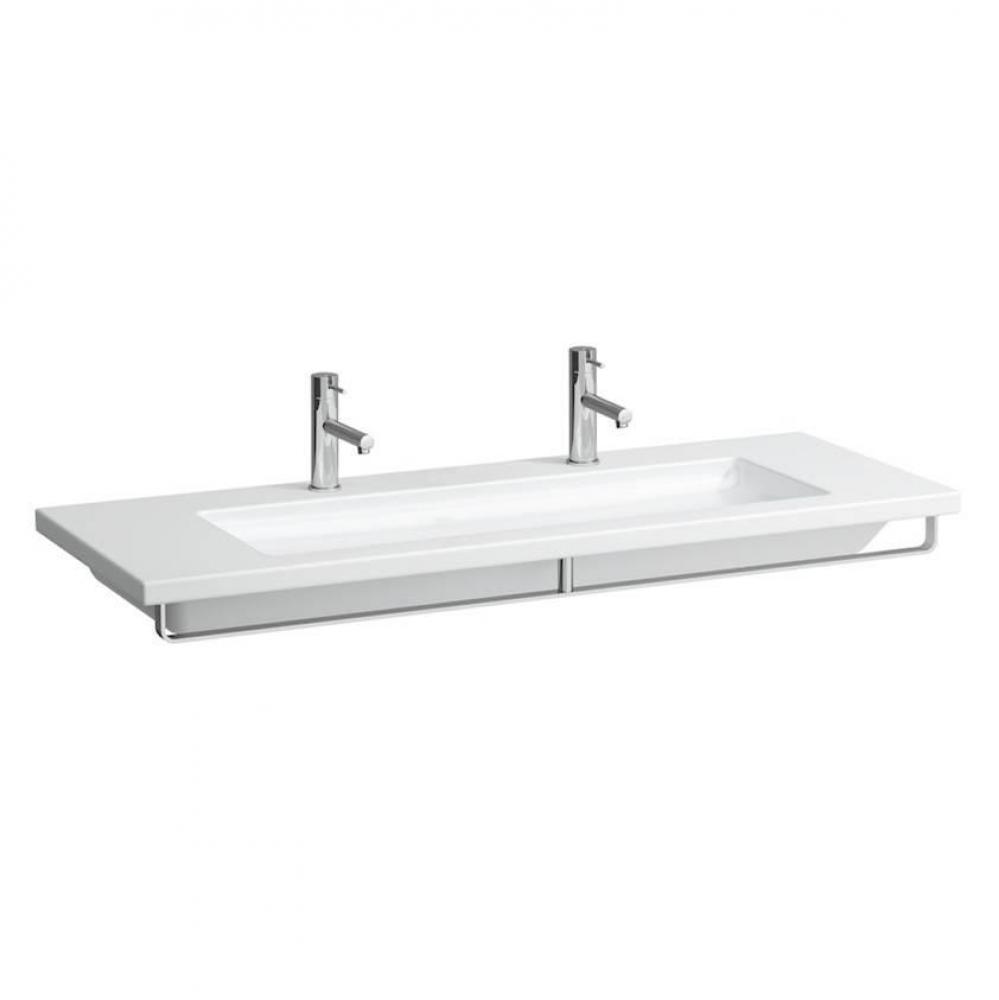 Countertop double washbasin
