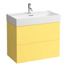 Laufen H4075920336411 - Vanity Only with two drawers for washbasin 810336