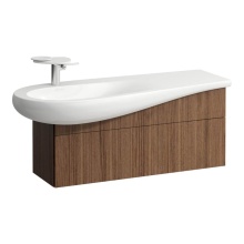 Laufen H4304210976301 - Vanity Unit 1200, 1 Drawer, Siphon Cut Out Left, Matches Washbasin H814973