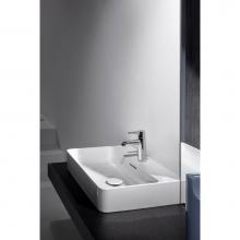 Laufen H8162857571361 - Washbasin Undersurface Ground, 750 x 420 x 115, with one tap hole, undersurface ground, SaphirKera