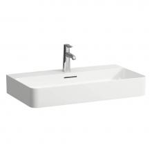 Laufen H816285758136U - Countertop Washbasin, wall mounted