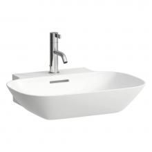 Laufen H810302716109U - Washbasin, wall mounted