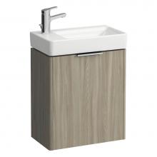 Laufen H4021011102621 - Vanity Only, 1 door, door hinge left, matching small washbasin 815955