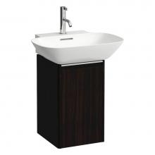 Laufen H4030211102631 - Vanity Only, 1 door, left hinged, 1 internal shelf, matching countertop washbasin 810302