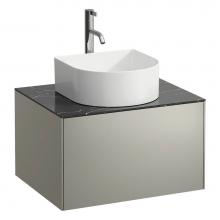 Laufen H4054050341421 - Drawer element Only, 1 drawer, matching bowl washbasins 812340, 812341, 812342, 812343, centre cut