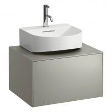 Laufen H4054310341411 - Drawer element Only, 1 drawer, matching small washbasin 816341, centre cut-out Nero Marquina Marbl