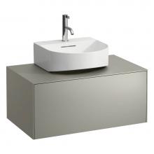 Laufen H4054410341411 - Drawer element Only, 1 drawer, matching washbasins 816341, 816342, centre cut-out Nero Marquina Ma