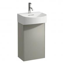 Laufen H4054820340401 - Vanity Only, 1 door, right hinged, matching small washbasin 815341